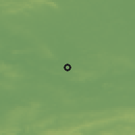 Shaded relief of the 49 km around Selm, drawn from the GMTED2010 grid