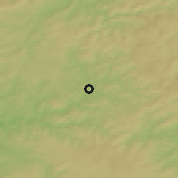 Shaded relief of the 49 km around Siegen, drawn from the GMTED2010 grid