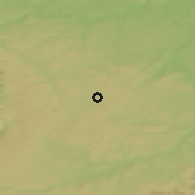 Shaded relief of the 50 km around Sindelfingen, drawn from the GMTED2010 grid
