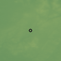 Shaded relief of the 48 km around Soltau, drawn from the GMTED2010 grid