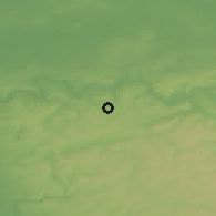 Shaded relief of the 49 km around Sprockhövel, drawn from the GMTED2010 grid
