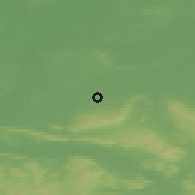 Shaded relief of the 49 km around Stadthagen, drawn from the GMTED2010 grid