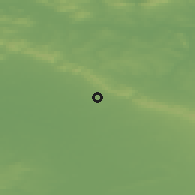 Shaded relief of the 49 km around Steinhagen, drawn from the GMTED2010 grid
