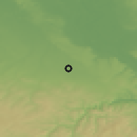 Shaded relief of the 49 km around Swisttal, drawn from the GMTED2010 grid