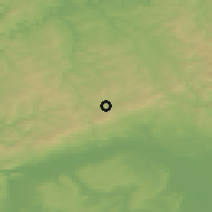 Shaded relief of the 50 km around Taunusstein, drawn from the GMTED2010 grid
