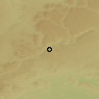 Shaded relief of the 50 km around Tuttlingen, drawn from the GMTED2010 grid