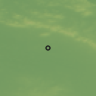 Shaded relief of the 49 km around Versmold, drawn from the GMTED2010 grid
