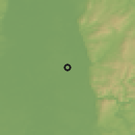 Shaded relief of the 50 km around Viernheim, drawn from the GMTED2010 grid