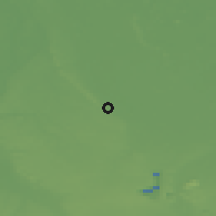 Shaded relief of the 49 km around Viersen, drawn from the GMTED2010 grid