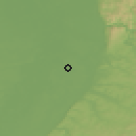 Shaded relief of the 50 km around Waghäusel, drawn from the GMTED2010 grid