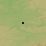 Shaded relief of the 50 km around Waiblingen, drawn from the GMTED2010 grid
