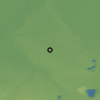 Shaded relief of the 49 km around Wegberg, drawn from the GMTED2010 grid