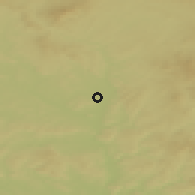 Shaded relief of the 50 km around Weiden, drawn from the GMTED2010 grid