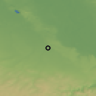 Shaded relief of the 49 km around Weilerswist, drawn from the GMTED2010 grid