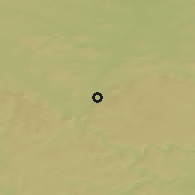 Shaded relief of the 50 km around Weißenburg, drawn from the GMTED2010 grid
