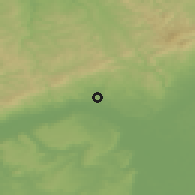 Shaded relief of the 50 km around Wiesbaden, drawn from the GMTED2010 grid