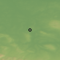 Shaded relief of the 49 km around Wolfenbüttel, drawn from the GMTED2010 grid