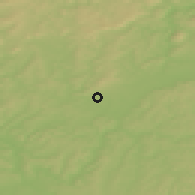 Shaded relief of the 50 km around Bexbach, drawn from the GMTED2010 grid