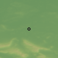 Shaded relief of the 49 km around Wunstorf, drawn from the GMTED2010 grid