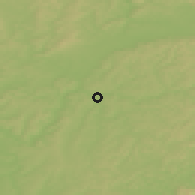 Shaded relief of the 50 km around Zweibrücken, drawn from the GMTED2010 grid