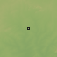 Shaded relief of the 60 km around Navrongo, drawn from the GMTED2010 grid