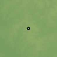 Shaded relief of the 60 km around Salaga, drawn from the GMTED2010 grid