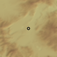 Shaded relief of the 53 km around Filótas, drawn from the GMTED2010 grid