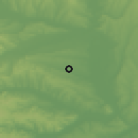 Shaded relief of the 53 km around Neokhórion, drawn from the GMTED2010 grid