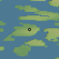 Shaded relief of the 39 km around Tasiusaq, drawn from the GMTED2010 grid