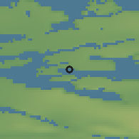 Shaded relief of the 41 km around Niaqornaarsuk, drawn from the GMTED2010 grid