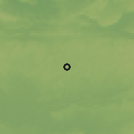 Shaded relief of the 59 km around La Libertad, drawn from the GMTED2010 grid