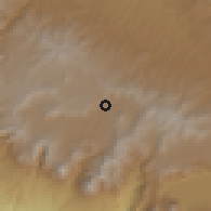 Shaded relief of the 59 km around San Cristóbal Totonicapán, drawn from the GMTED2010 grid