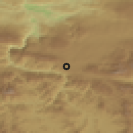 Shaded relief of the 59 km around San Cristóbal Verapaz, drawn from the GMTED2010 grid