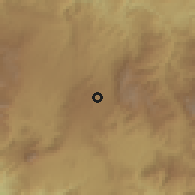 Shaded relief of the 59 km around San José Pinula, drawn from the GMTED2010 grid