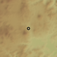 Shaded relief of the 59 km around Santa Catarina Mita, drawn from the GMTED2010 grid