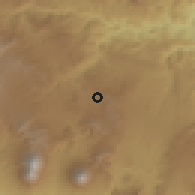 Shaded relief of the 59 km around Santo Domingo Xenacoj, drawn from the GMTED2010 grid