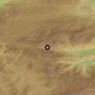 Shaded relief of the 59 km around Tamahú, drawn from the GMTED2010 grid