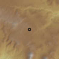 Shaded relief of the 59 km around Comalapa, drawn from the GMTED2010 grid