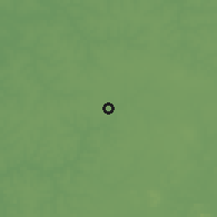 Shaded relief of the 60 km around Gabú, drawn from the GMTED2010 grid