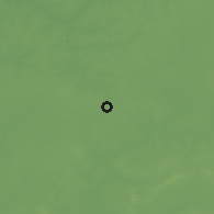 Shaded relief of the 60 km around Piche, drawn from the GMTED2010 grid