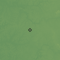 Shaded relief of the 60 km around Quebo, drawn from the GMTED2010 grid
