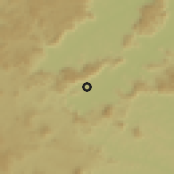 Shaded relief of the 60 km around Dabola, drawn from the GMTED2010 grid