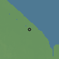 Shaded relief of the 60 km around Burma Road, drawn from the GMTED2010 grid
