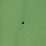 Shaded relief of the 60 km around Coomacka Lands, drawn from the GMTED2010 grid