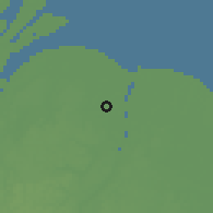 Shaded relief of the 60 km around Alliance, drawn from the GMTED2010 grid