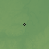 Shaded relief of the 60 km around Epira Village, drawn from the GMTED2010 grid