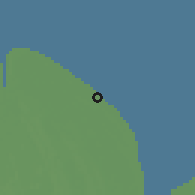 Shaded relief of the 60 km around Friendship No. 69, drawn from the GMTED2010 grid