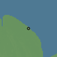 Shaded relief of the 60 km around Hogstye, drawn from the GMTED2010 grid