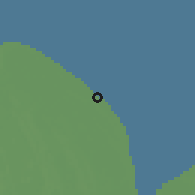 Shaded relief of the 60 km around Kilmarnock, drawn from the GMTED2010 grid