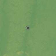 Shaded relief of the 60 km around Kumaru, drawn from the GMTED2010 grid